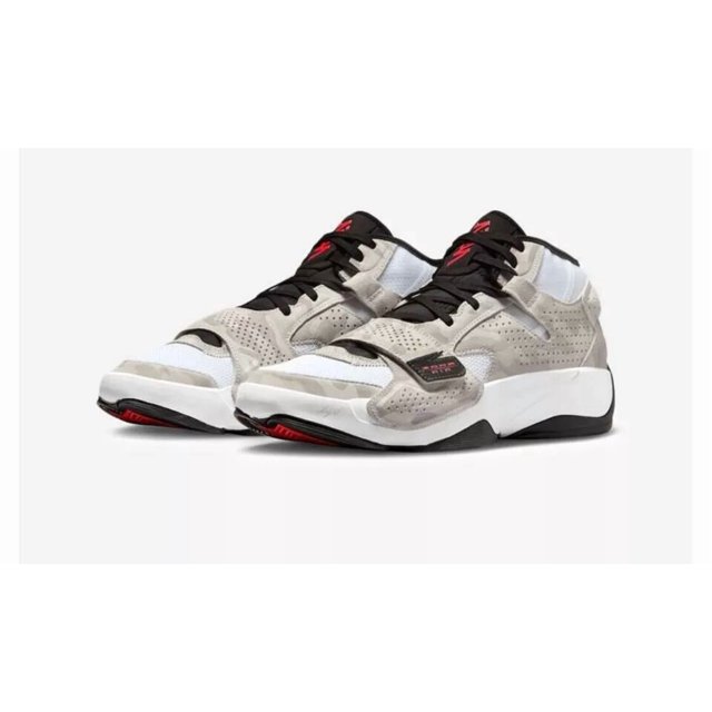 NEW Jo r-dan Zion 2 Men's Multi Sz. White/Flash Crimson-Black FJ1213-106 Fast Ship