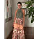 thumbnail image 3 of Blusa cuello halter Behla J&B color verde para Dama, 3 of 4