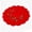 B, variant on Yhmxh Christmas Embroidered Round Placemats, 11.81 Inch Scalloped Edge Red Holiday Table Mats, Washable Xmas Poinsettia Embroidery Decorative Table Placemat for Christmas Dinner Table Decoration