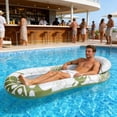 thumbnail image 6 of Nkmbld Inflatable Pool Floats Adult, Extra Large Pool Rafts Chairs with Mesh Seat, Hammock Noodles Lounger for Swimming Pool Tanning, Pool Party, 6 of 8