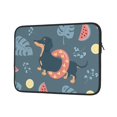 thumbnail image 2 of Bingfone Watermelons Dachshunds Laptop Sleeve Case 15 Inch, 360° Protective Computer Carrying Bag, 2 of 9