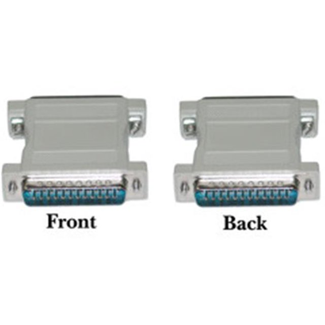DB25 Coupler, Gender Changer, DB25 Male to DB25 Male