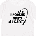 thumbnail image 4 of Inktastic I Hooked Gigi's Heart with Fishing Rod Boys or Girls Long Sleeve Toddler T-Shirt, 4 of 5
