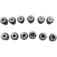 thumbnail image 6 of waltyotur 1/32 In to 3/8 In ER16 Spring Collet Set 12-Pack for CNC Workholding Engraving & Milling Lathe Tool, 6 of 7