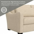 thumbnail image 6 of Hillsdale Furniture York Upholstered Sofa in Sand Brown Fabric, 6 of 14
