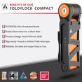 thumbnail image 2 of Candado para bicicleta Seatylock FoldyLock ligero plegable con llave, 2 of 8