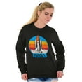 thumbnail image 4 of Retro NASA Worm Logo Rocket Launch Sweatshirt for Men or Women Brisco Brands S, 4 of 6