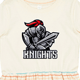 thumbnail image 4 of Inktastic Knights Girls Toddler Dress, 4 of 5