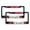 Pattern-163, variant on Cool Santa License Plate Frames 2 PCS Rustic Country Holiday Auto Car Accessories Tag for Women Men US Vehicles 2 Holes Quality Aluminum License Plate Cover