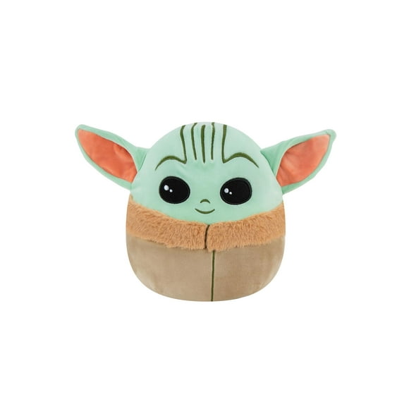 Kellytoy Squishmallow Plush Stuffed Toy Baby Yoda The Child 10-Inch - Soft and Snuggly, Perfect for All Ages, Collectible, Ideal for Snuggling and Playing, Inspired by Star Wars