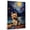 Biewer Terrier, variant on Rottweiler Dog Canvas Starry Night Van Gogh Canvas for Living Room Oil Painting Artwork Landscape Canvas Artwok for Living Room Bedroom Home Decorations Wall Decor Large