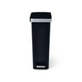 thumbnail image 3 of Hometrends 40 Litre Slim Vertical Kitchen Step Trash Can, Black, 3 of 7