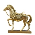 thumbnail image 4 of Escultura de figura de caballo, Colección de adornos decorativos de caballos, Adorno artístico de caballo Estilo A, 4 of 8