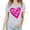 Gray, variant on EQWLJWE Valentines Day Shirts for Women Summer Cute Love Letter Print Short Sleeve Tee Tops Crewneck Pullover Blouse Ladies Gift Loose Tshirt for Going Out Army Green(S-3XL)