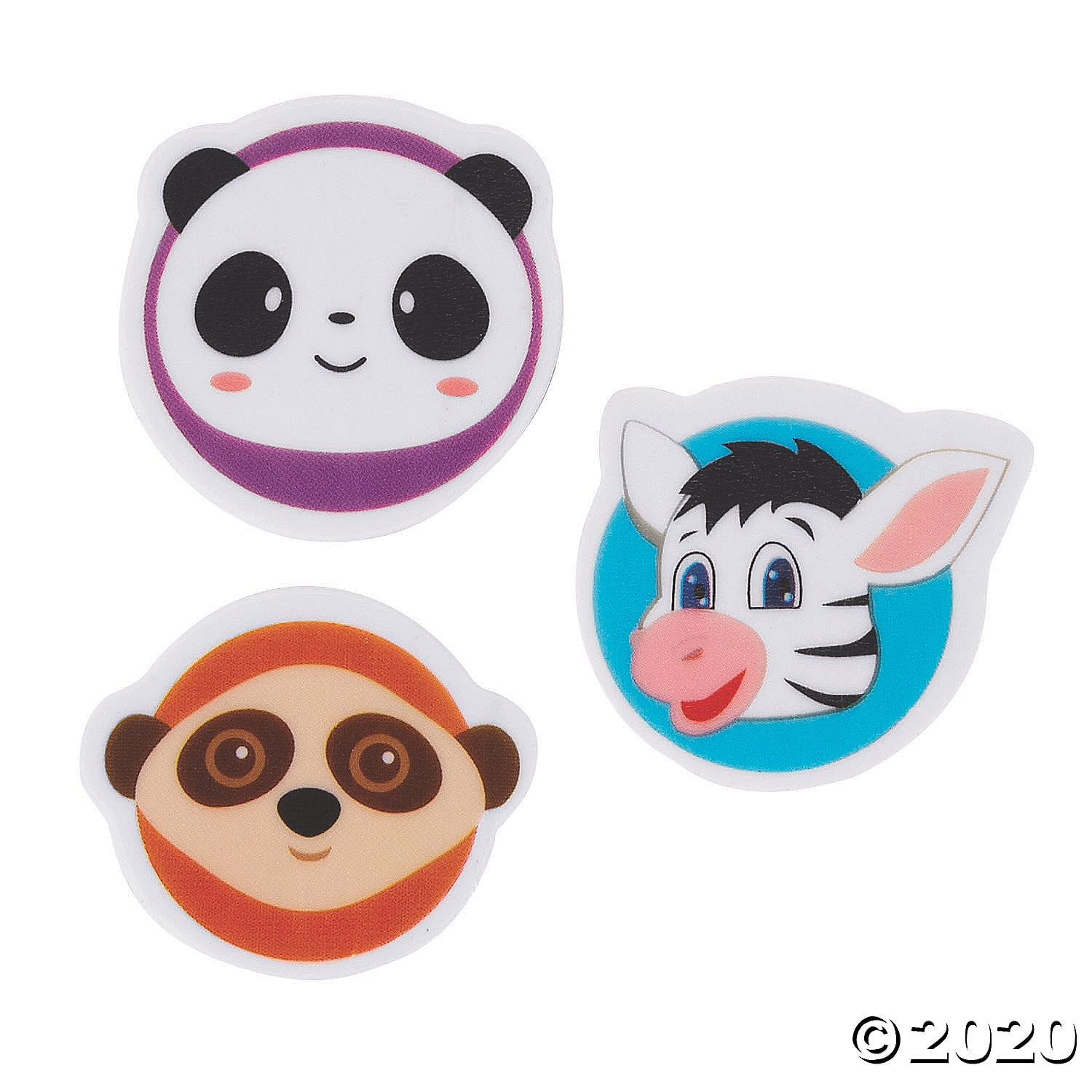 Cute Animal Erasers