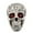 Hallowee Glowing Skull Head-C, variant on Wmkox8yii Glowing Skull Heads for Halloween Decoration Outdoor Indoor,Life Size Human Skull Sculpture with LED Light Up Glowing Eyes,Resin Skull Head Halloween Ornaments Props Dress Up