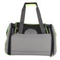 thumbnail image 3 of Bolsa de transporte plegable portátil para perros y gatos, bolsa de viaje transpirable, cápsula espacial transparente, astronauta, mochila para mascotas para exteriores, pequeña, verde claro, L, 3 of 5