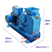 PreAsion Jaw Crusher Break Large Pieces of Ore Stone and Rock 220V 4KW 150*125