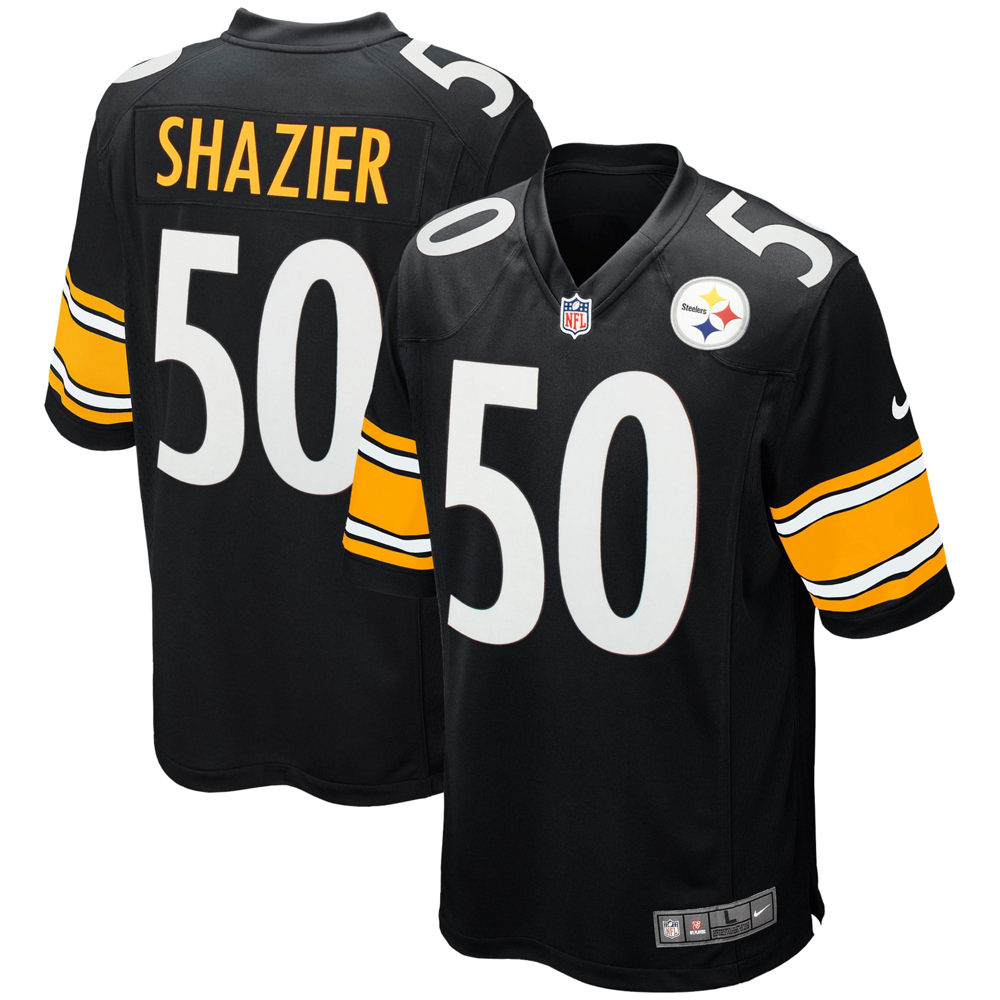 Ryan Shazier Pittsburgh Steelers White Panel Football