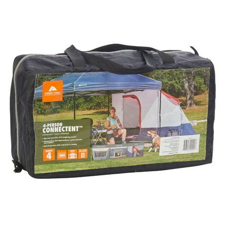 Ozark Trail 4-Person ConnecTent for Straight-leg Canopy