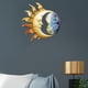 thumbnail image 2 of Creative Celestial Wall Escultura Ornamento Estatuas Adorno para interior Dormitorio al Patio Oficina, 2 of 7
