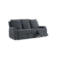 thumbnail image 2 of Sofa (Motion) - Slate Blue Chenille Vietnam, 2 of 4