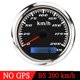 thumbnail image 1 of Waterproof 85mm Universal Gps Speedometer Pointer Lcd Display Odometer 120km/h 60km/h 30km/h For 12v 24v Car Motorcycle Boat, 1 of 1