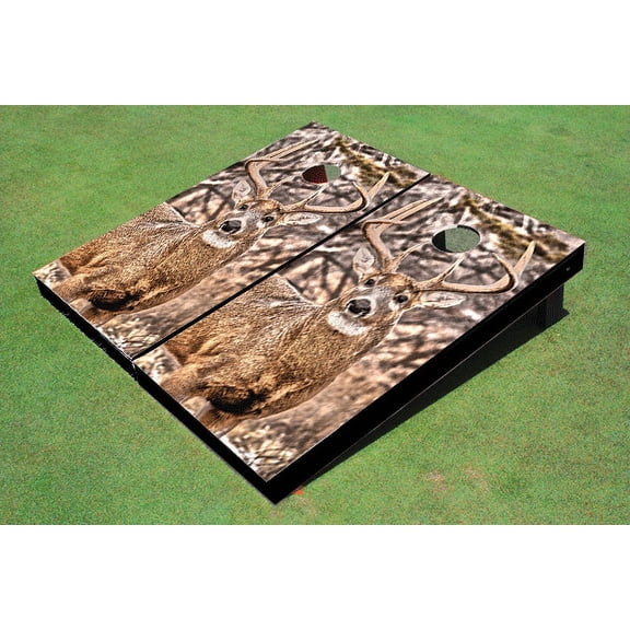 Big Buck Themed Cornhole Boards