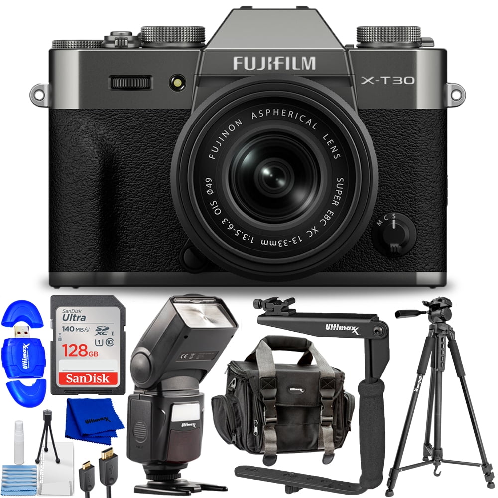 Fujifilm X-T30 II Mirrorless Camera, 26.1MP Sensor, XC 15-45mm OIS