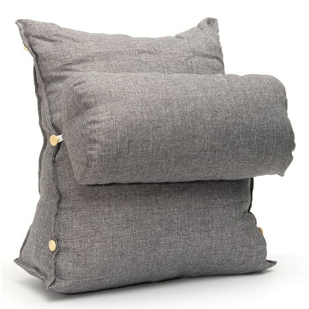 Adjustable Back Wedge Cushion Pillow Sofa Bed Office Chair Rest
