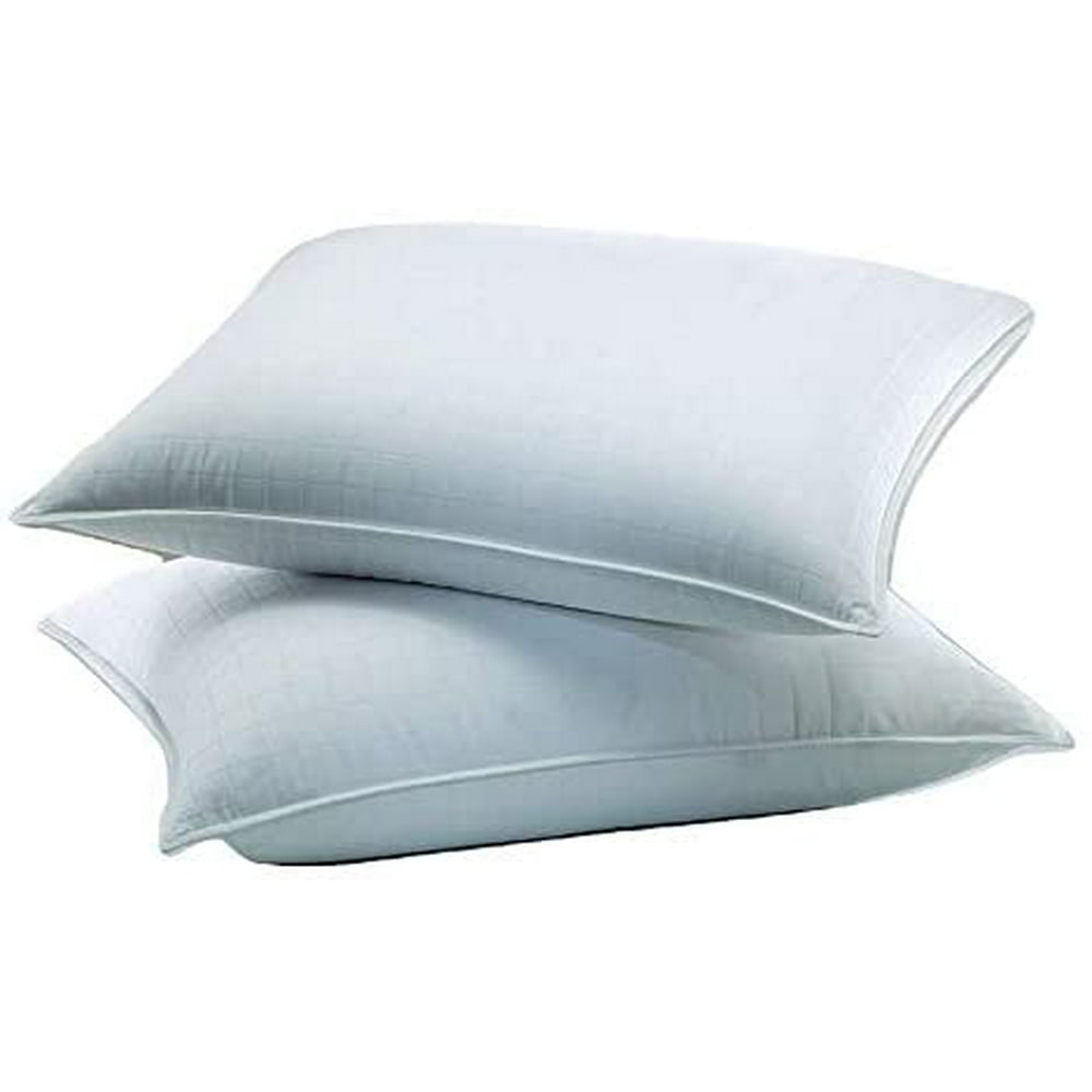 MediCheck White Vinyl Covered Bed Pillows Wipeable Easy Clean Soft