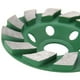 thumbnail image 5 of Generic Disco de diamante de 4 pulgadas para pulir mármol, cemento y piedra, color verde, 100mm de diámetro, 5mm de grosor, sin anillo metálico., 5 of 6
