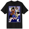 thumbnail image 5 of Dragon Ball Z Anime Cartoon Character Group Men's Short Sleeve Graphic Tee Shirt-6XL, 5 of 6