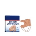 thumbnail image 1 of Corrector de juanetes ajustable y cómodo para soporte de dedos de día y de noche, modelo Toward Platinum, 1 of 9