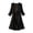 Black-cardigan women, variant on Women's Lace Long Cardigans Open Front Lightweight Cardigan Draped Ruffles Long Sleeve Duster Cover Up