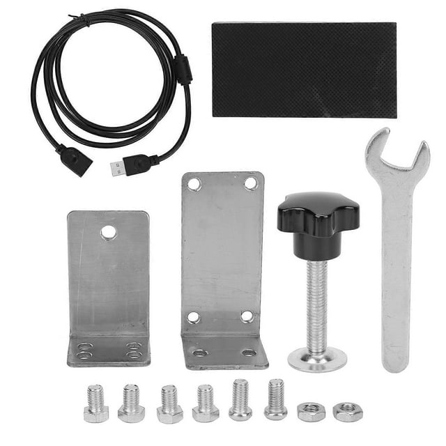 USB Handbrake Bracket 64 Bit Plug and Play Racing Games Handbrake Mount for Logitech G27 G25 G29 T500 T300 PC