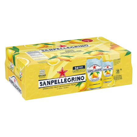 Sanpellegrino Lemon Sparkling Fruit Beverage, 11.15 fl oz. Cans (24