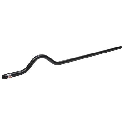 S-Bend Chromoly Steering Rod 50 in Black