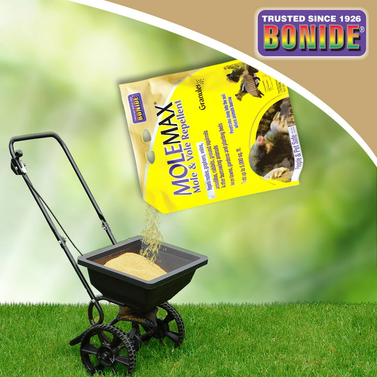 TOMCAT 4 lbs. Mole and Gopher Repellent Granules, Safe for Lawn