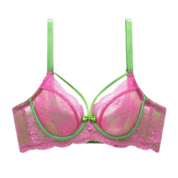 Wensltd Lace Bras for Women Wireless Bras Lightweight Breathable Push Up Support Comfortable Fit Everyday Wear Solid Color Bras