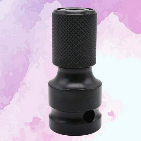 Toyvian Impact Wrench Adapter Quick Release Chuck for Drill Use Black