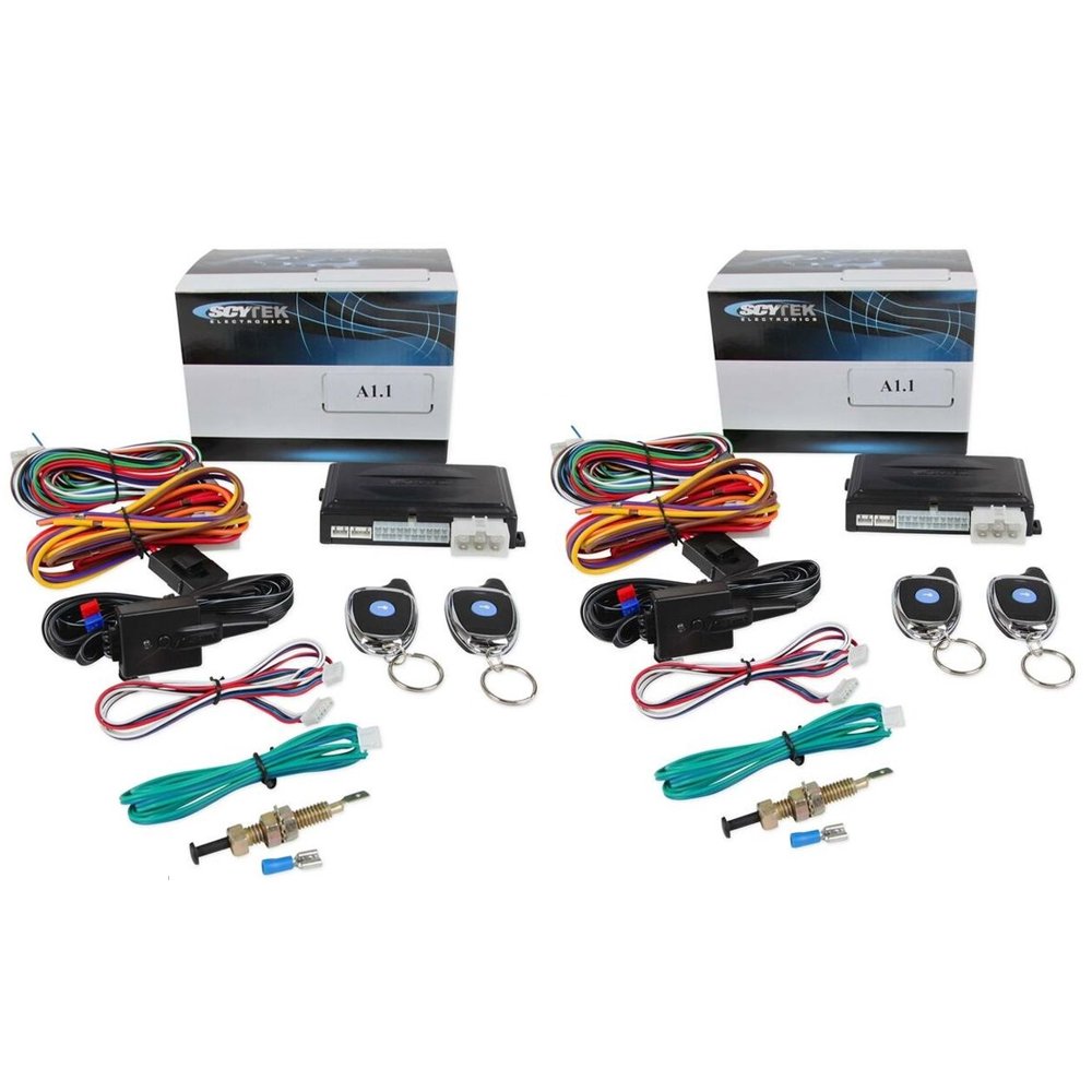 2 Pack Deal Remote Engine Start System Vehicle Security Complete ScyTek