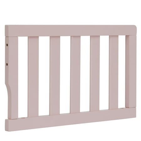 UPC: 0693892465516 | Dream On Me Convertible Crib Toddler Guard Rail in Blush Pink Converts Cribs to Toddler Beds