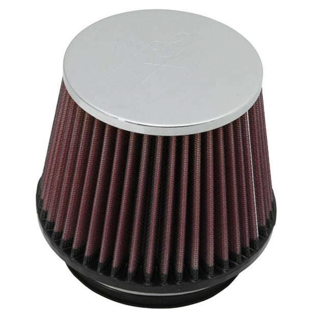 K&N Universal Clamp-On Air Filter: High Performance, Premium, Washable,  Replacement Filter: Flange Diameter: 4.5 In, Filter Height: 4.5 In, Flange 