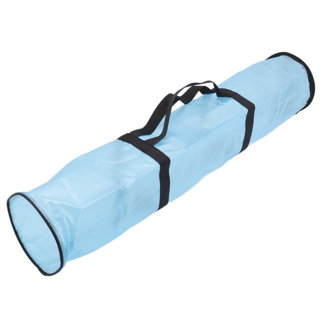 Sac de Rangement pour Papier Cadeau, Sac de Rangement en PVC pour Transport Facile Transparent Bleu