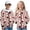 Cute Ladybug, variant on Uorisanigo Full Zipper Hoodie for Boys and Girls - Autumn Mushroom Flowers Casual Long Sleeve Sweatshirt Spring Fall Clothes - Soft Velvet Lined Outwear Coat Jackets Clothing