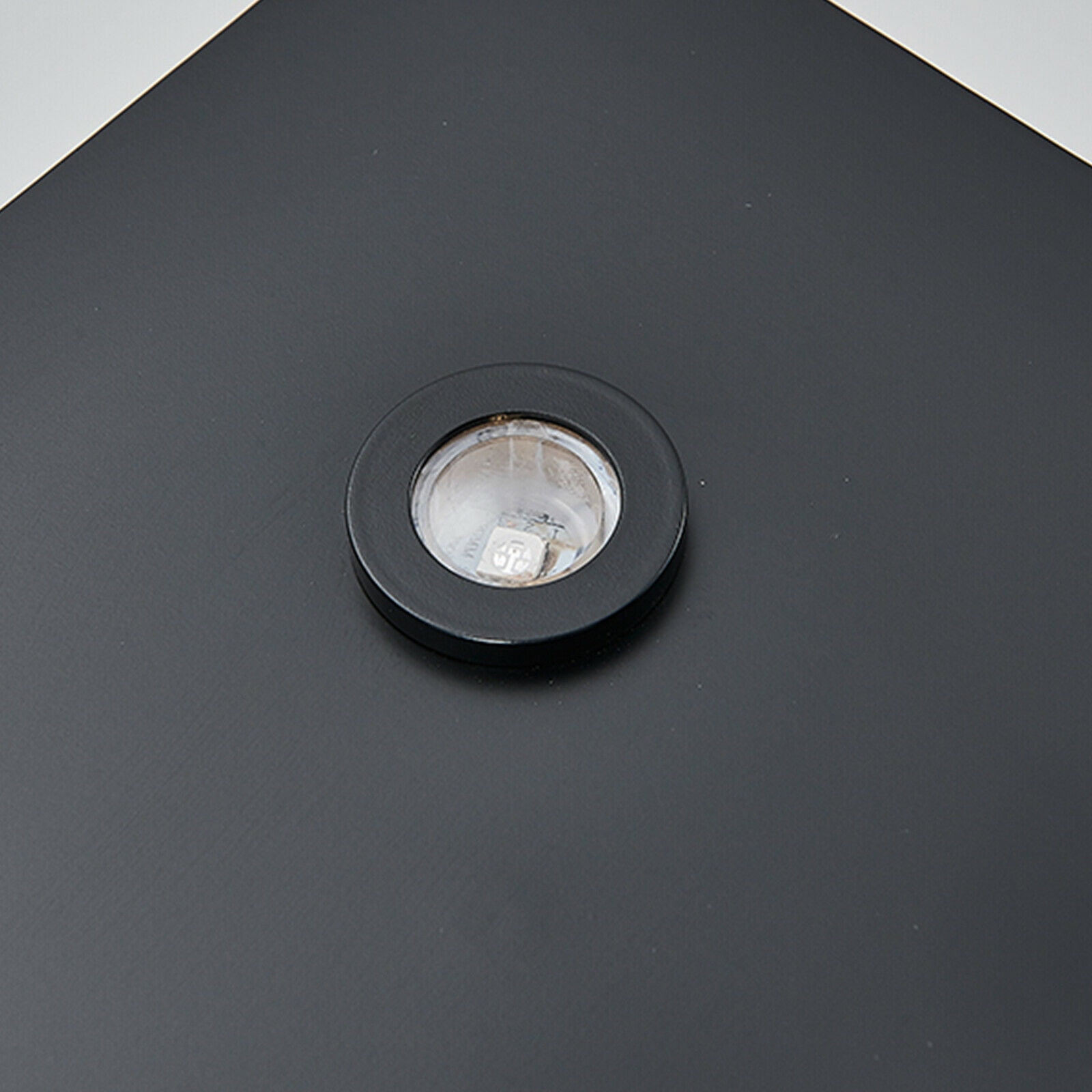 Luxury LED Rainfall Shower Head with Shower Bar High Pressure Top Ceiling Rain Matte Black