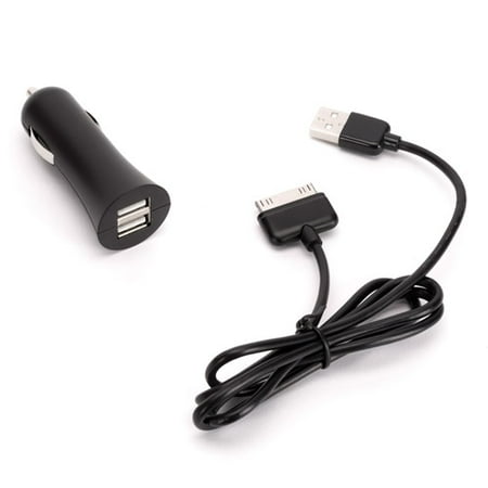 Straight Talk Iphn4 Dual Usb Car Chgr