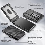 Boviras Wallet for Men, Large-Capacity Card and Money Wallet, for Front ...