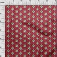 thumbnail image 2 of oneOone Cotton Poplin Red Fabric Halloween Sewing Material Print Fabric By The Yard 42 Inch Wide, 2 of 4